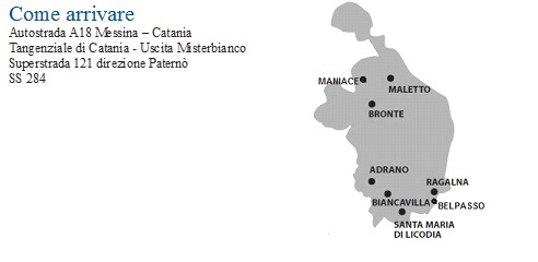 Come arrivare nel territorio di route4you